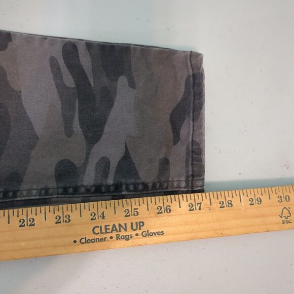 Democracy Gray Camo Camouflage Ab Technology Skinny Pants Jeans Womens 10 - Picture 4 of 5